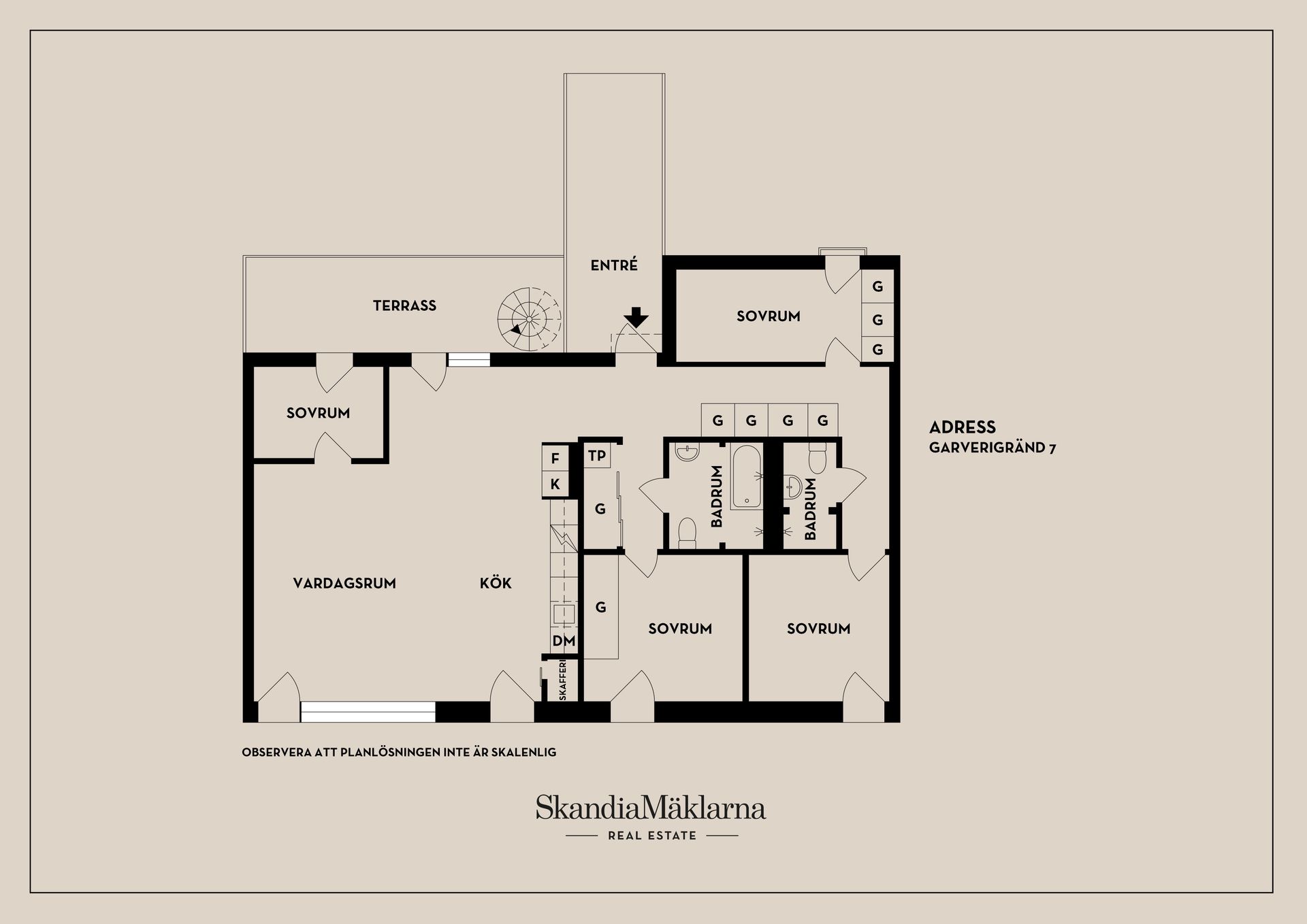 Bostadsrätt, Garverigränd 7, Järla Sjö, Nacka
