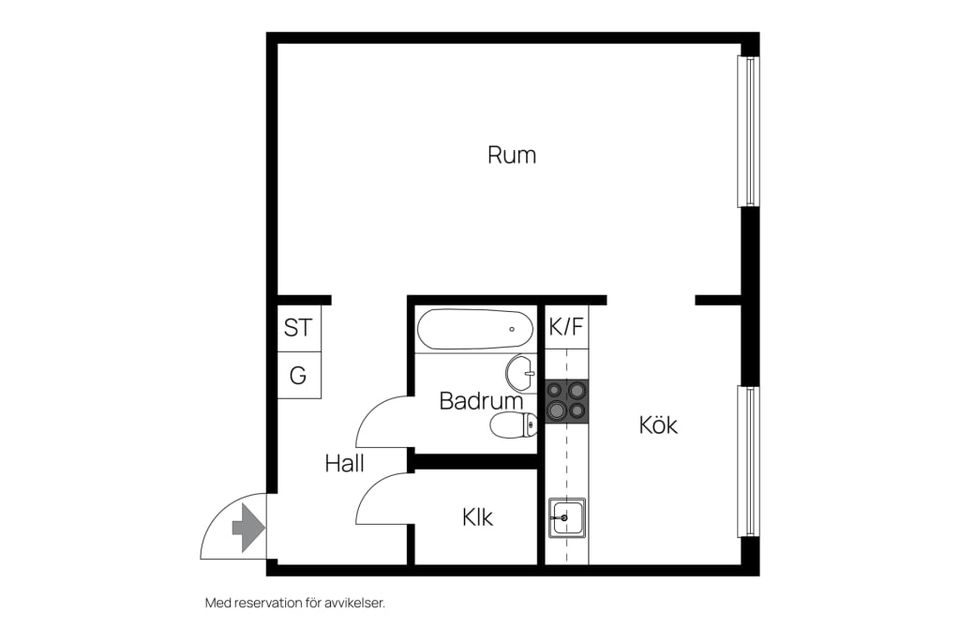 Bostadsrätt, Vaksalagatan 55, Fålhagen, Uppsala
