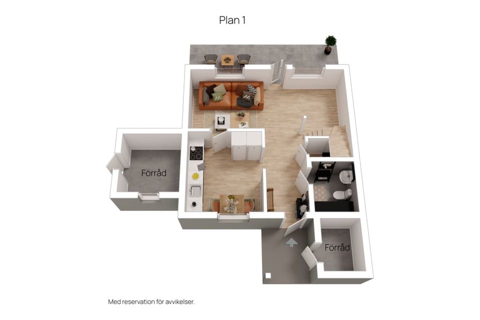 Radhus, Nyponvägen 12, Sigtuna - Pilsbo, Sigtuna