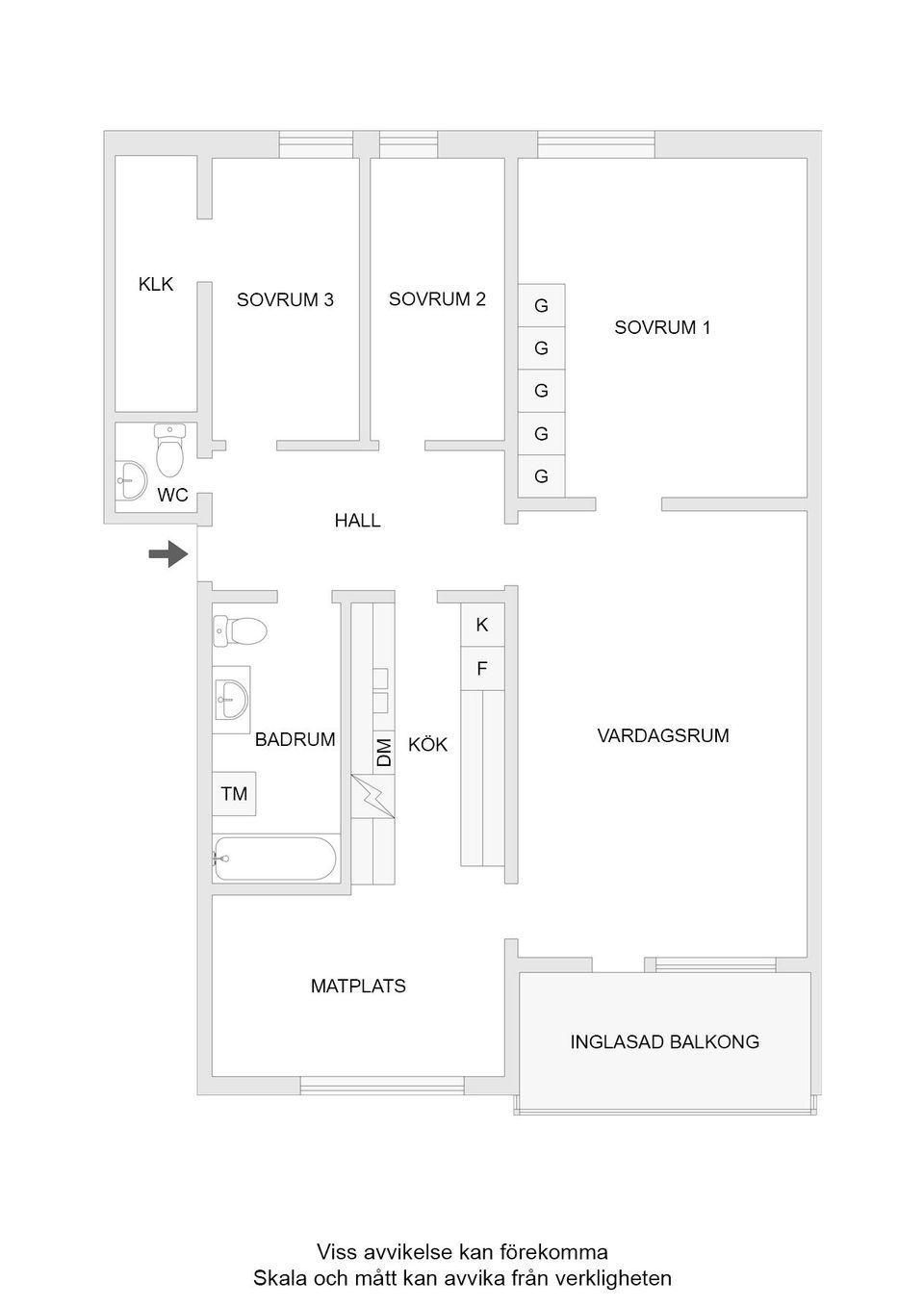 Bostadsrätt, Benvägen 34, Bjurhovda, Västerås