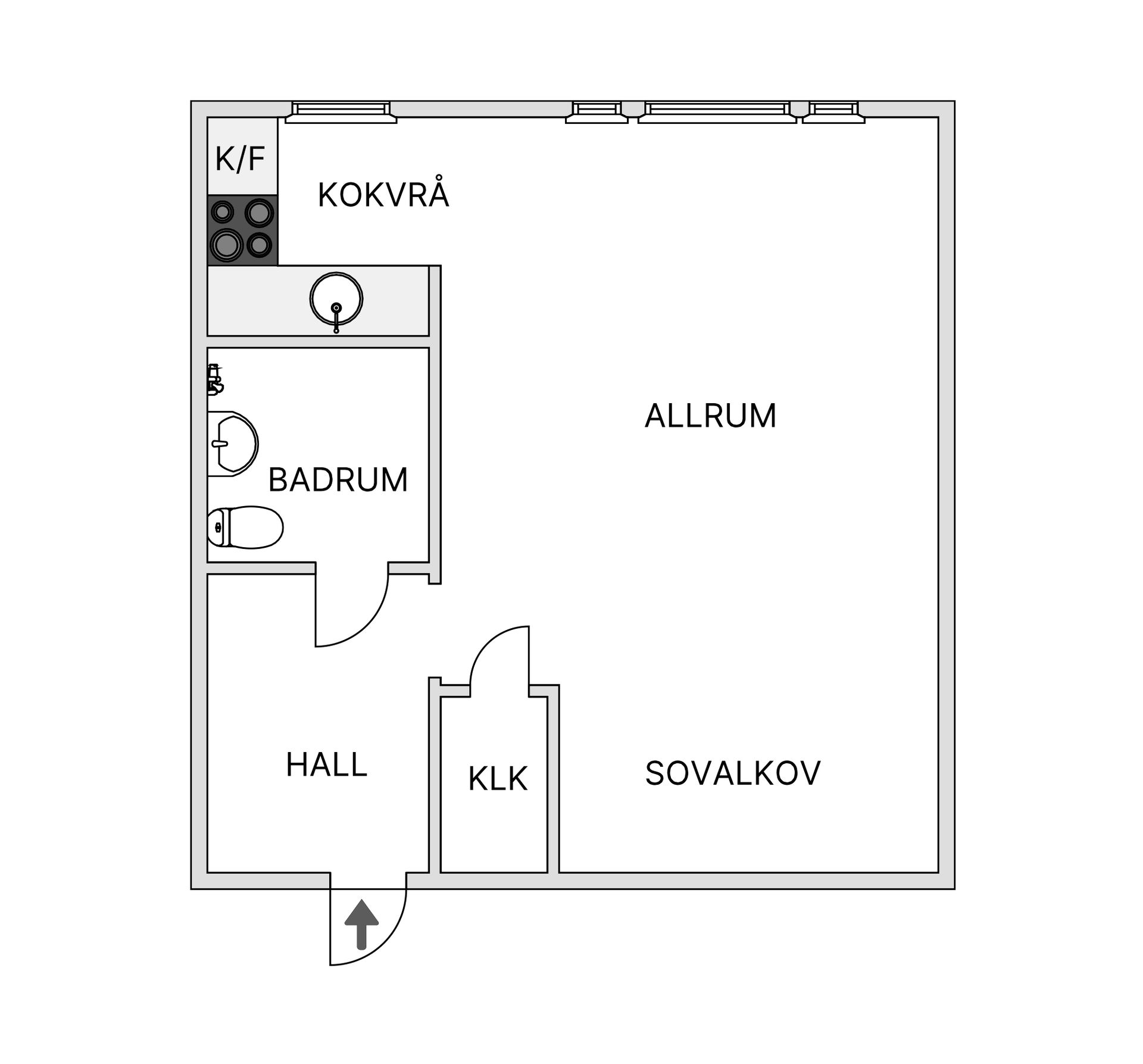 Bostadsrätt, Risslersgatan 23, Frösön, Östersund