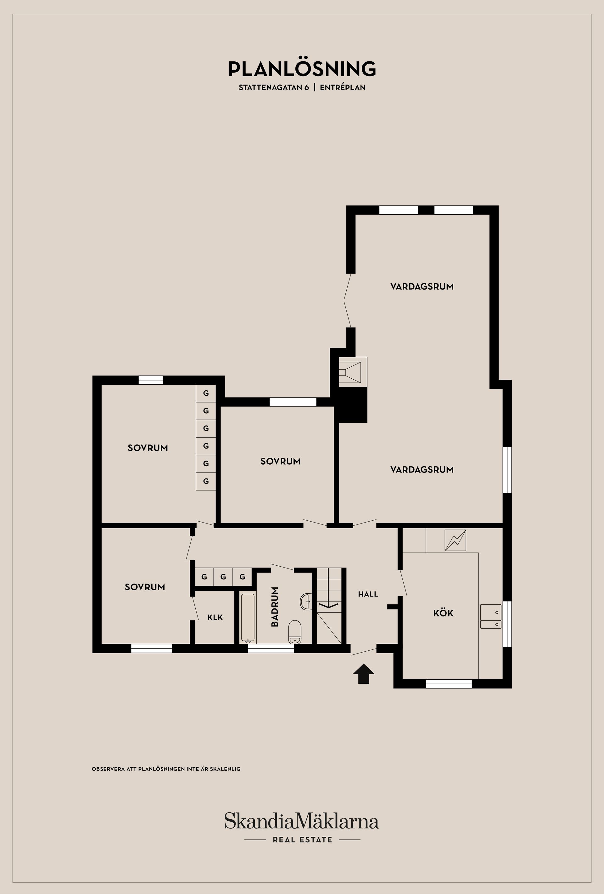 Villa, Stattenagatan 6, Skurup