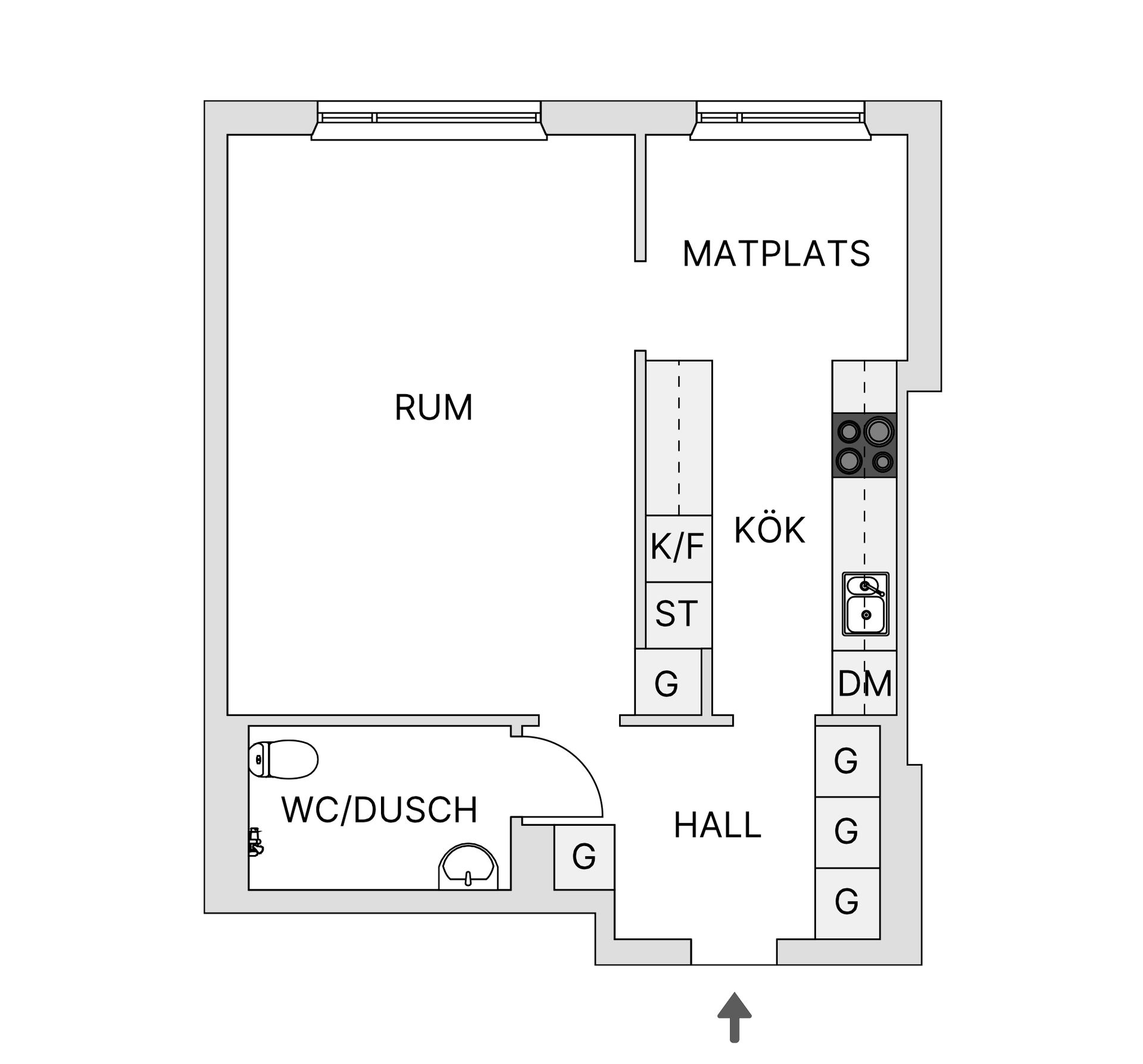 Bostadsrätt, Käpplundavägen 5A, Norrmalm, Skövde