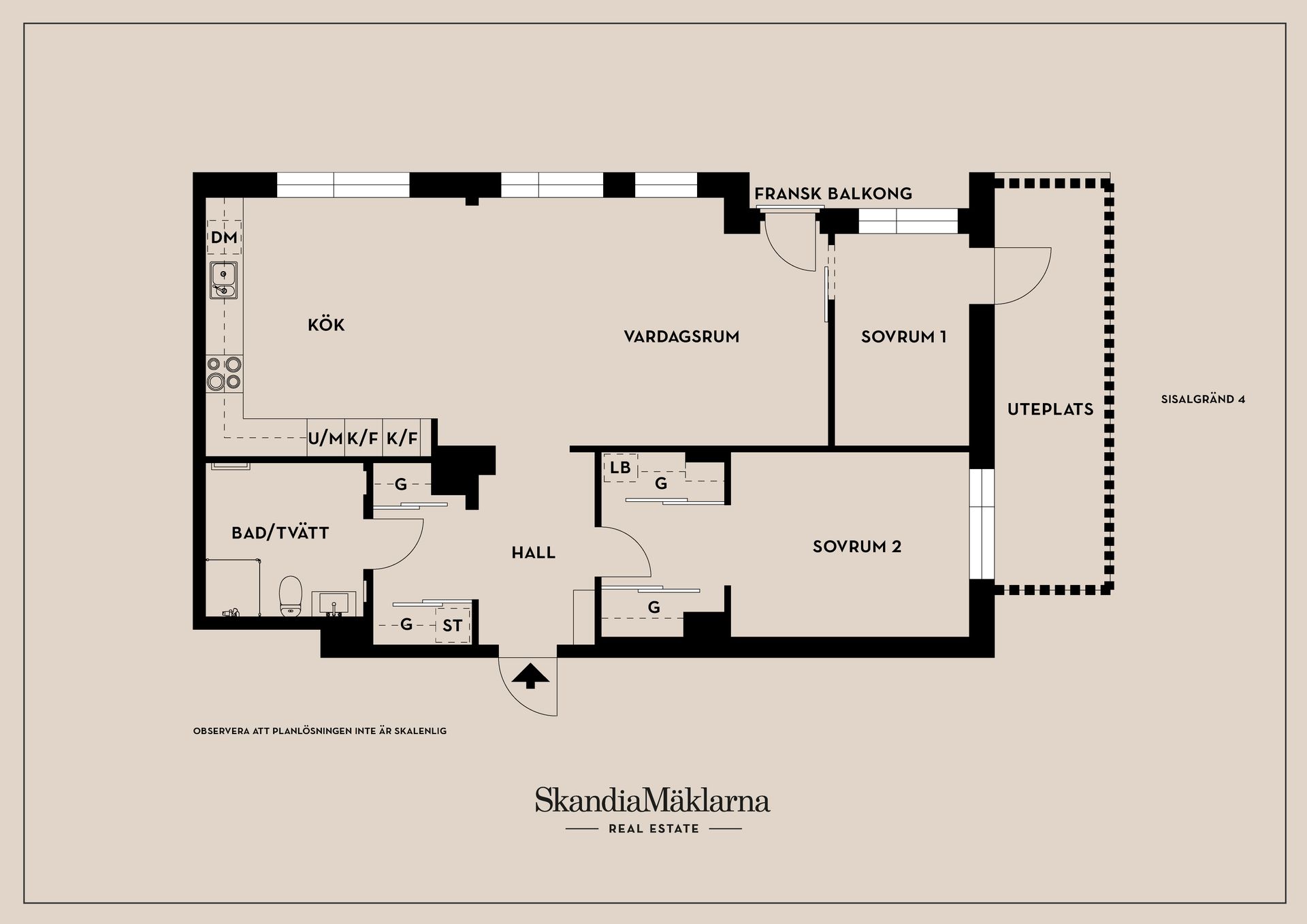 Bostadsrätt, Sisalgränd 4, Valla, Linköping
