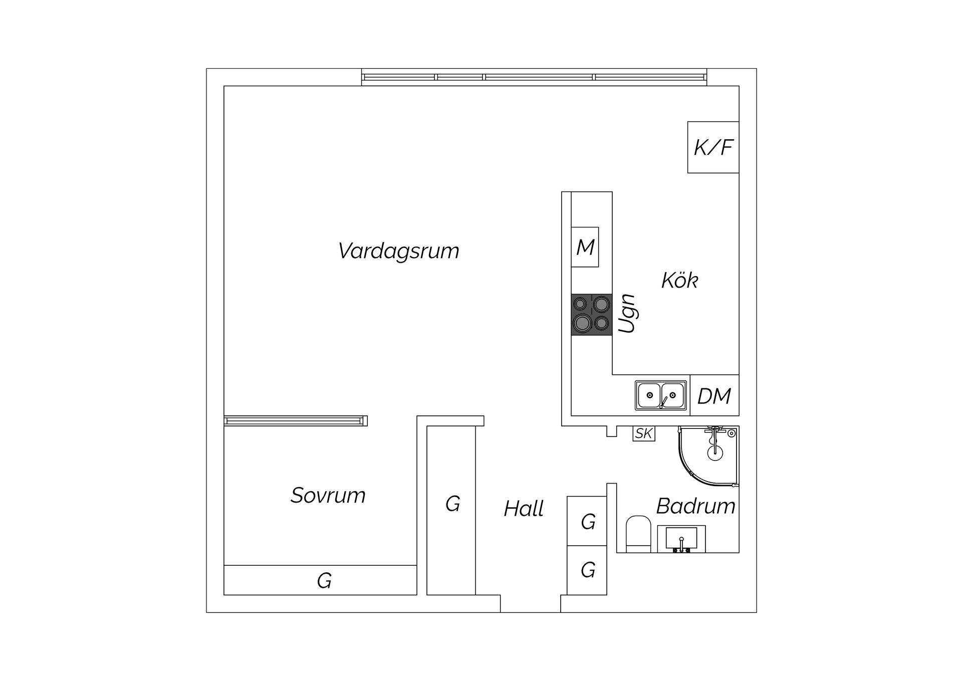 Bostadsrätt, Karl Gustavsgatan 33, Vasastaden, Göteborg