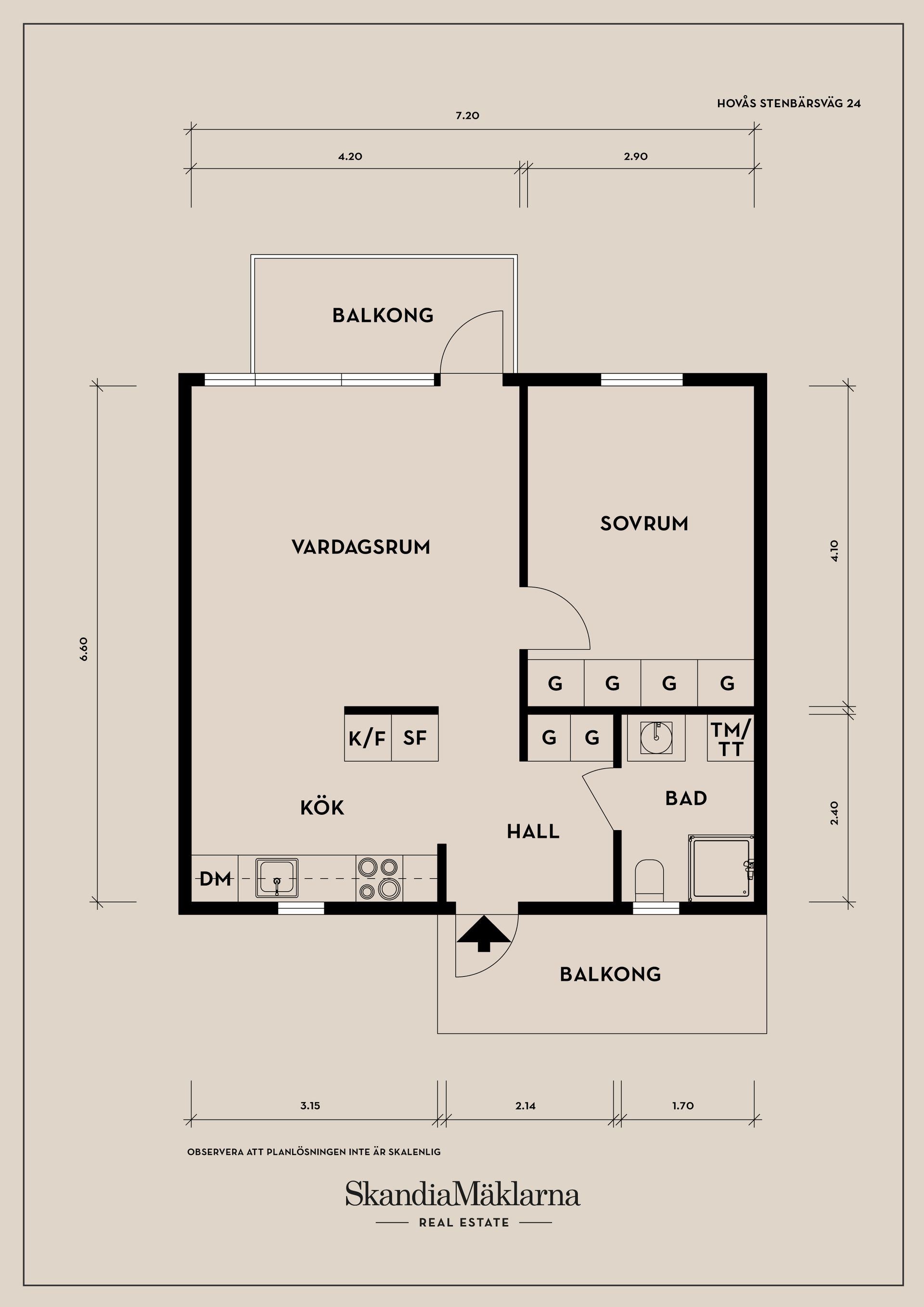 Bostadsrätt, Hovås stenbärsväg 24, Hovås, Göteborg