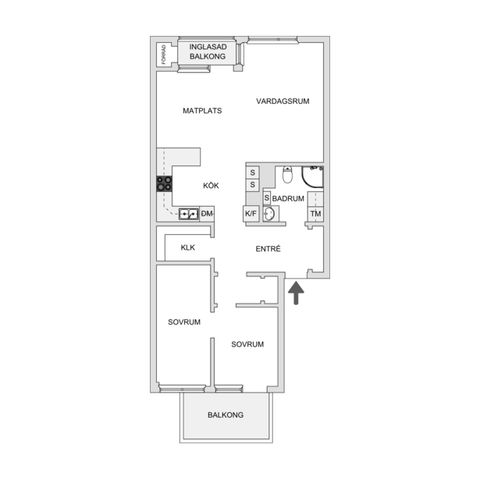 Bostadsrätt, Norra Skeppspromenaden 6, Eriksberg, Göteborg