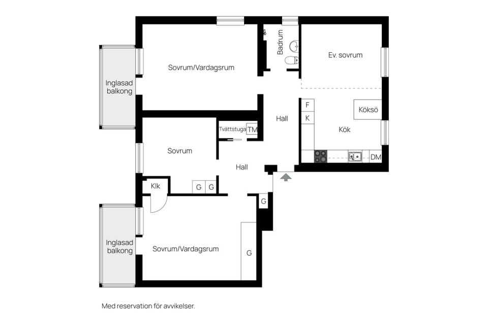 Bostadsrätt, Bragegatan 3B, Haga, Sundsvall
