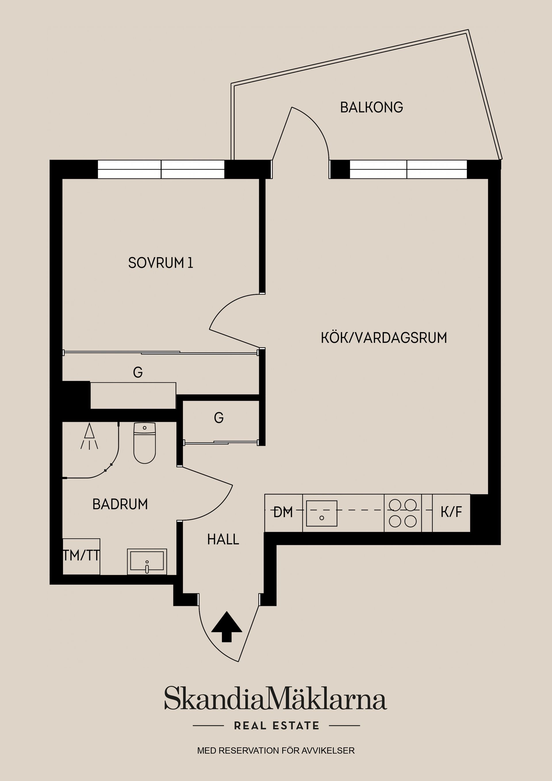 Bostadsrätt, Portalgatan 92, Kapellgärdet, Uppsala
