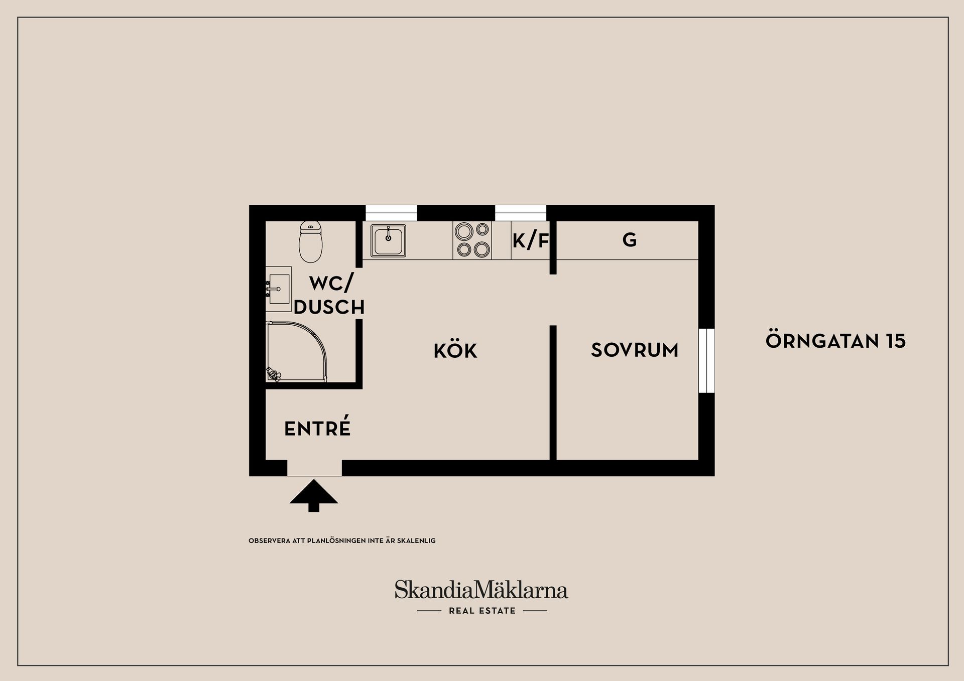 Bostadsrätt, Örngatan 15, Gottfridsberg, Linköping