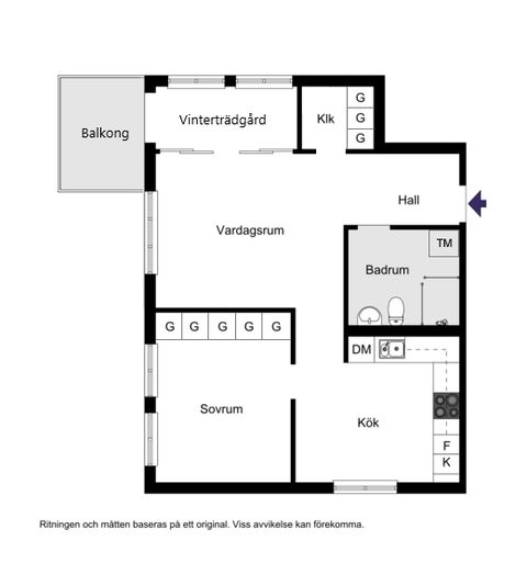 Bostadsrätt, Terrängvägen 89, vån 1 (1 tr), Västertorp, Stockholm