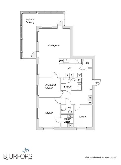 Bostadsrätt, Karlgårdsvägen 1, Sörböle, Skellefteå