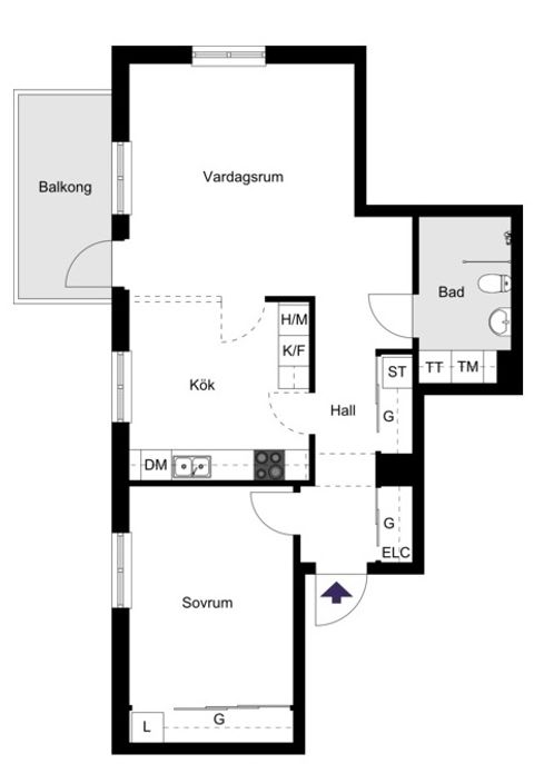 Bostadsrätt, Enskedevägen 162, Enskede - Svedmyra, Stockholm