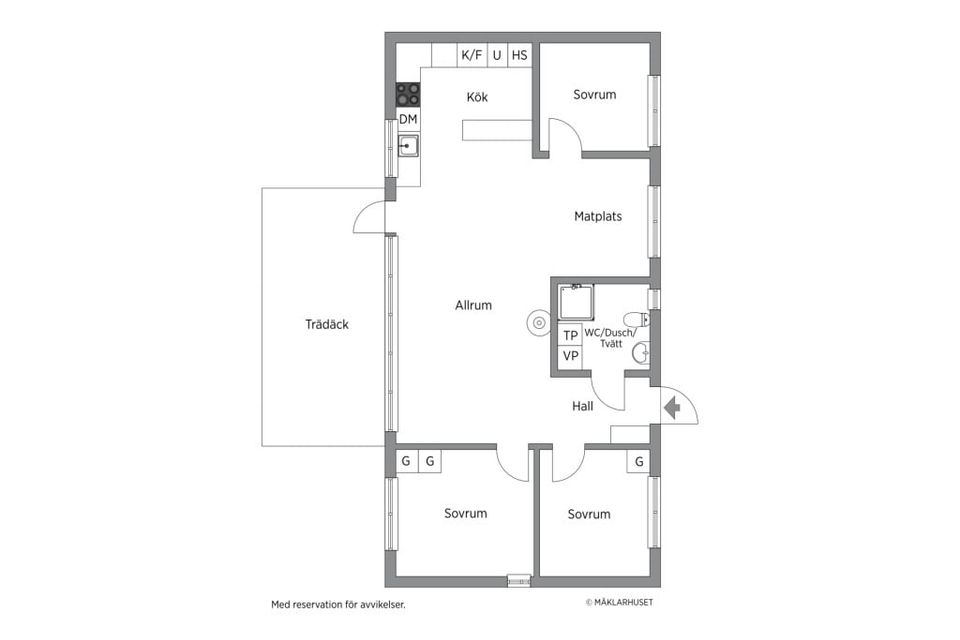Bostadsrätt, Södra Äppelrosvägen 36 - andel 2, Vik, Simrishamn