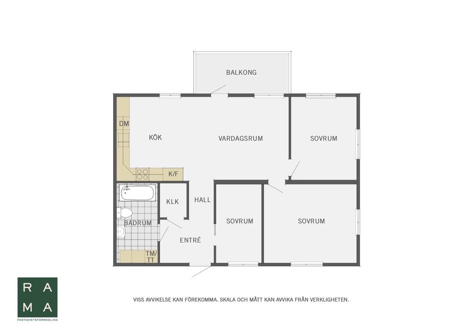Bostadsrätt, Öllsjövägen 13Q, Öllsjö, Kristianstad