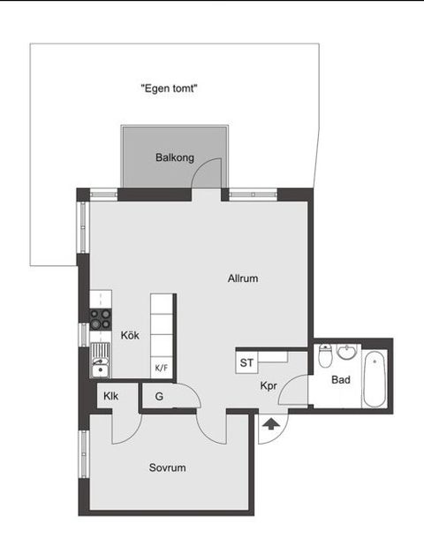 Bostadsrätt, Tallåsvägen 174, Kragstalund, Vallentuna