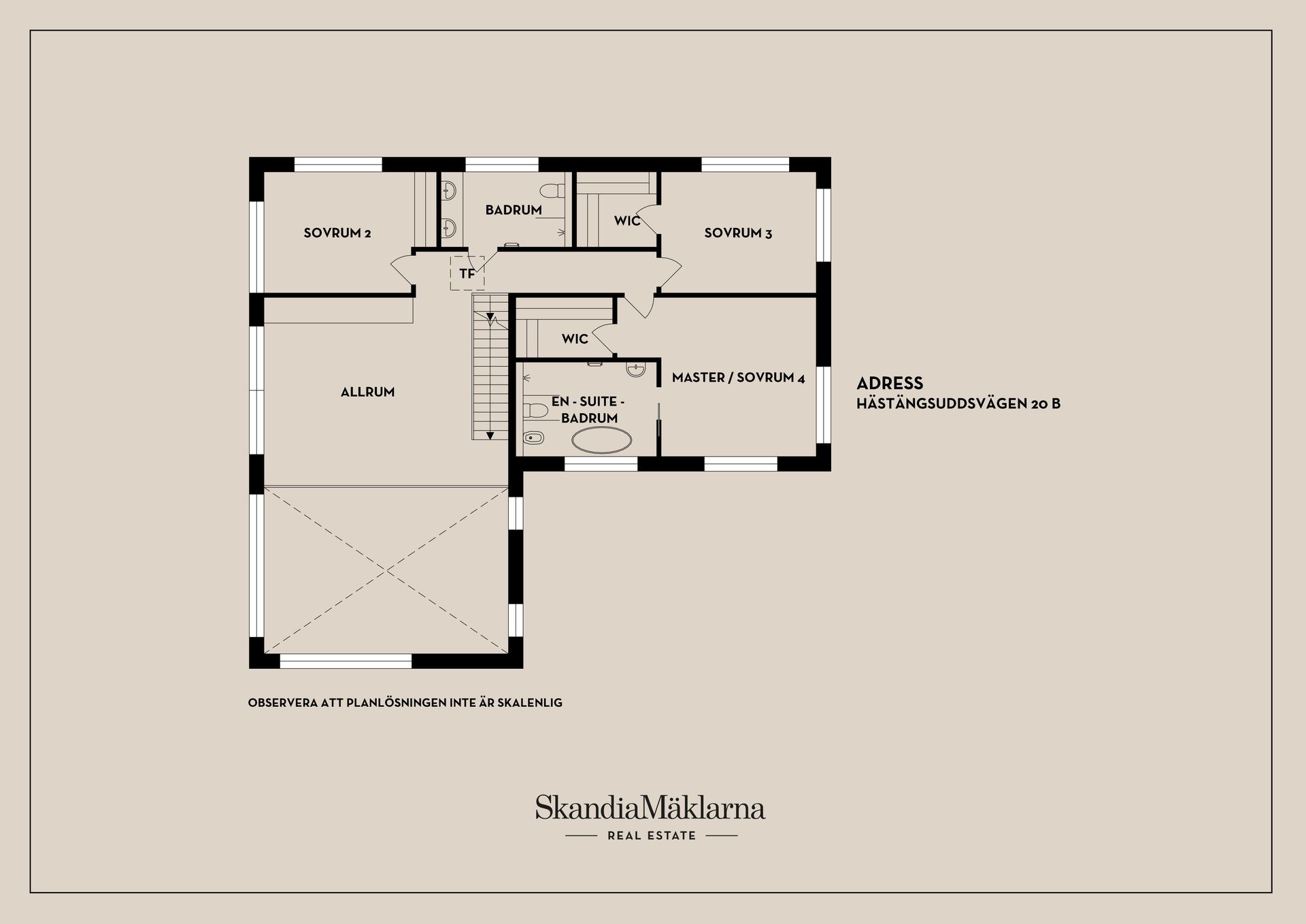 Villa, Hästängsuddsvägen 20B, Hästängsudd, Österåker