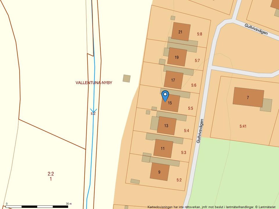 Villa, Gullvivsvägen 15, Snapptuna, Vallentuna