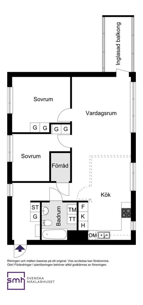 Bostadsrätt, Bällstavägen 54, 4tr., Bromma / Annedal, Stockholm
