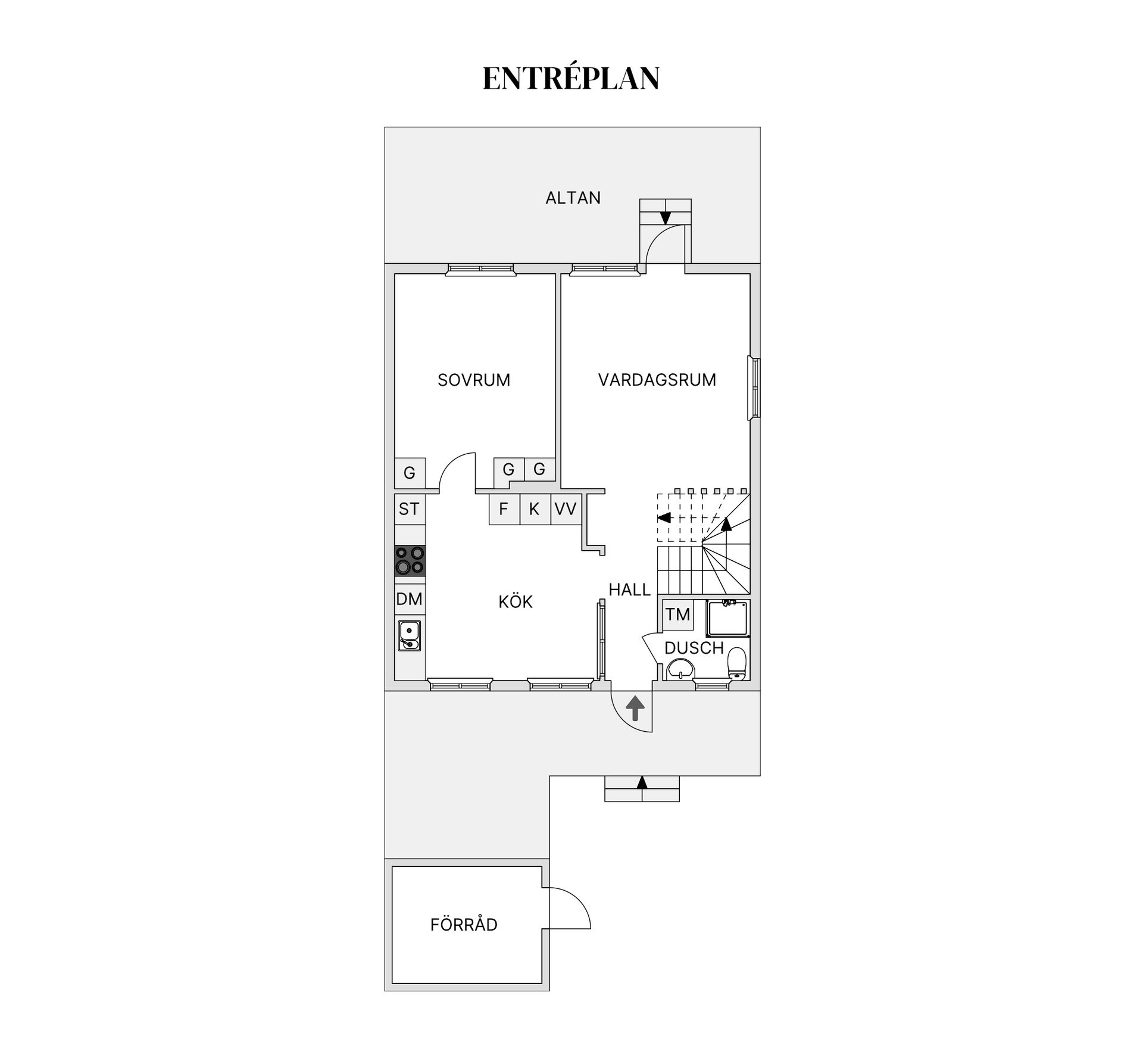 Villa, Radhus, Röda radhusen 9, Djurö, Värmdö