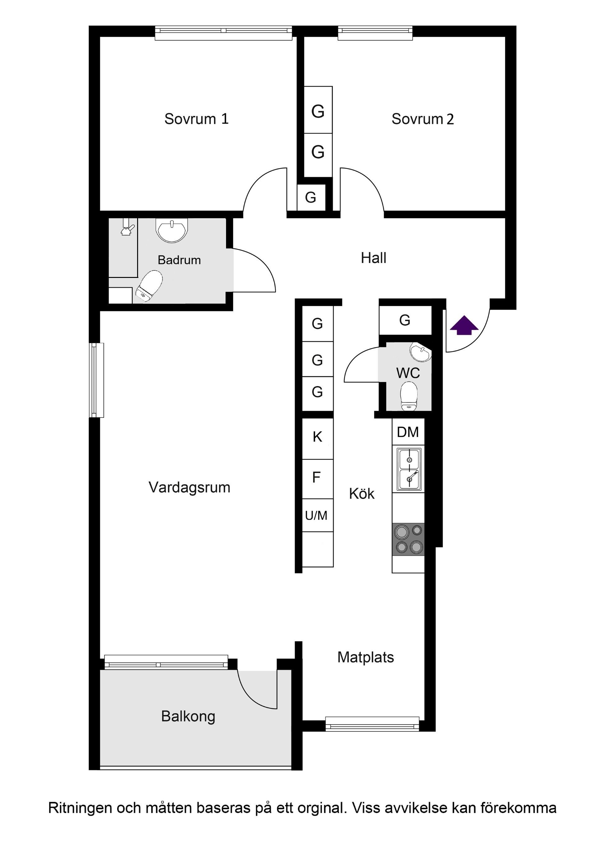 Bostadsrätt, Marknadsvägen 133, Täby Centrum, Täby