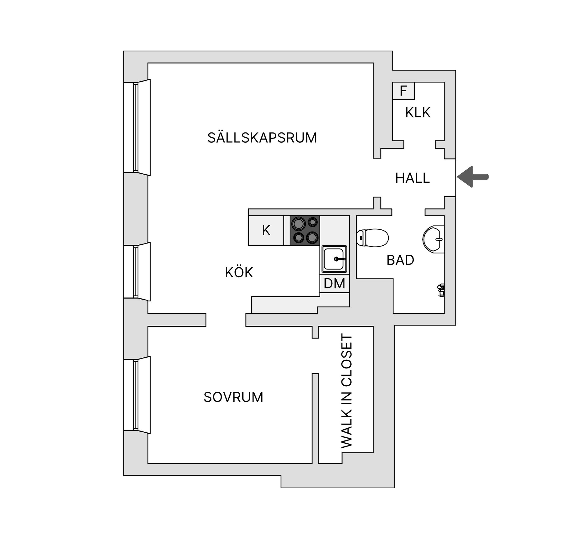 Bostadsrätt, Ölandsgatan 48, Södermalm - Skanstull, Stockholm