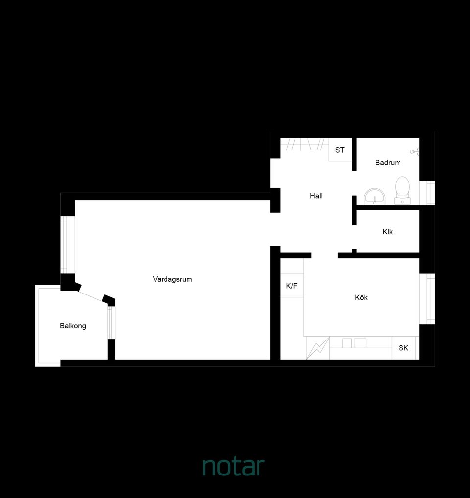 Bostadsrätt, Norrsvängen 1B, Gottfridsberg, Linköping