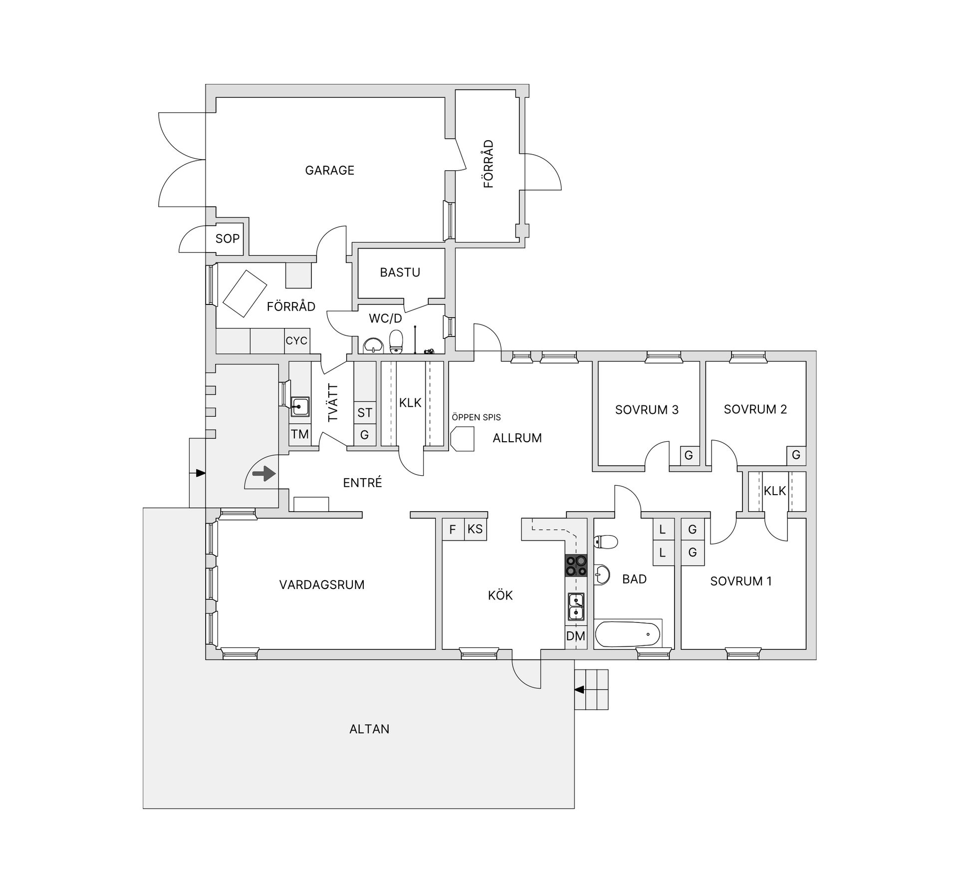 Villa, Björnmossvägen 2, Älta, Nacka