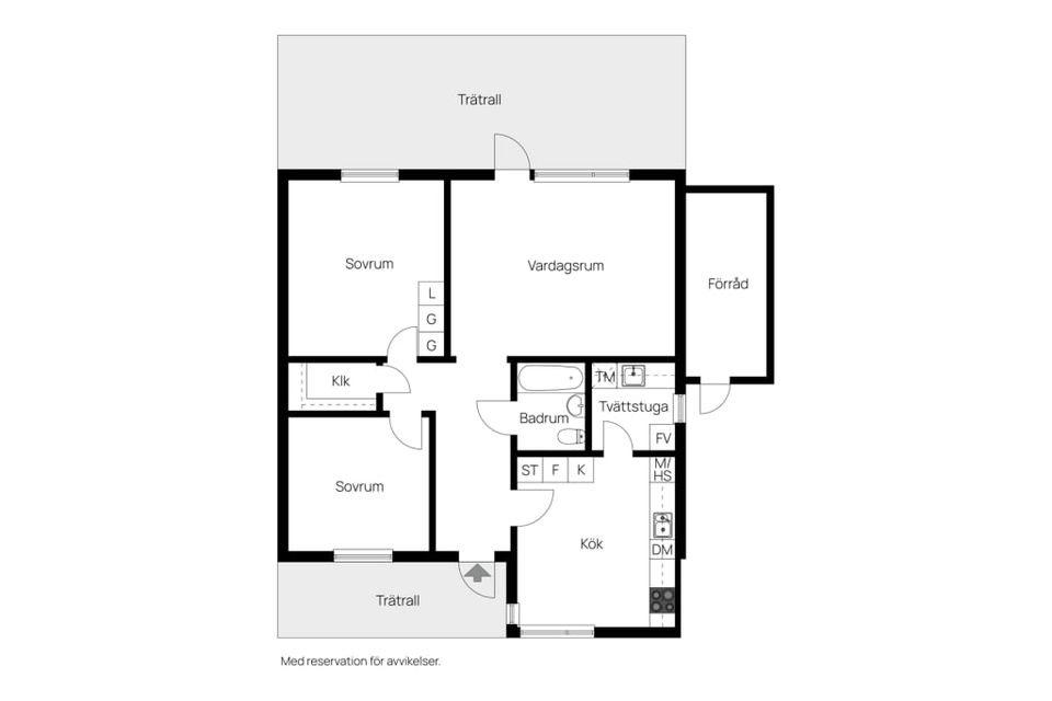 Bostadsrätt, Anna Lenah Elgströms Väg 45, Mellringe, Örebro