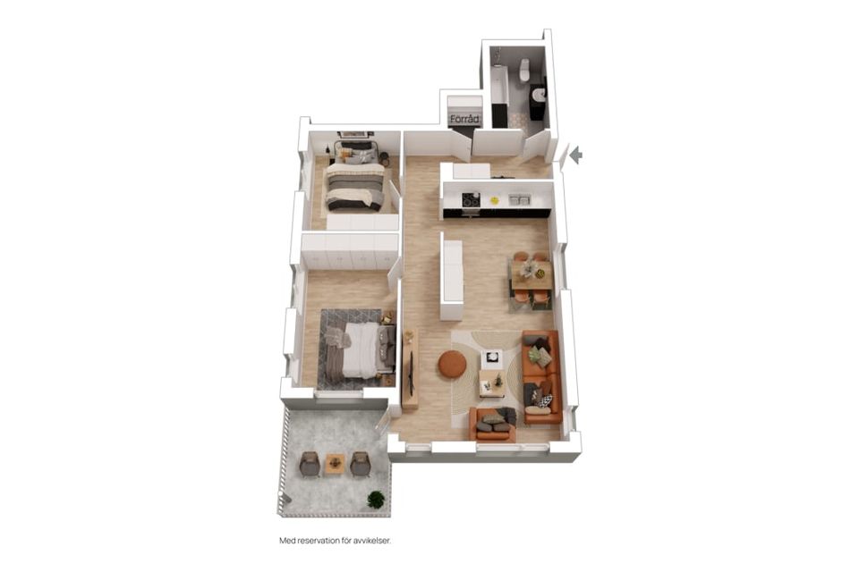 Bostadsrätt, Södra Lillåstrand 48, Centralt / Norr, Örebro