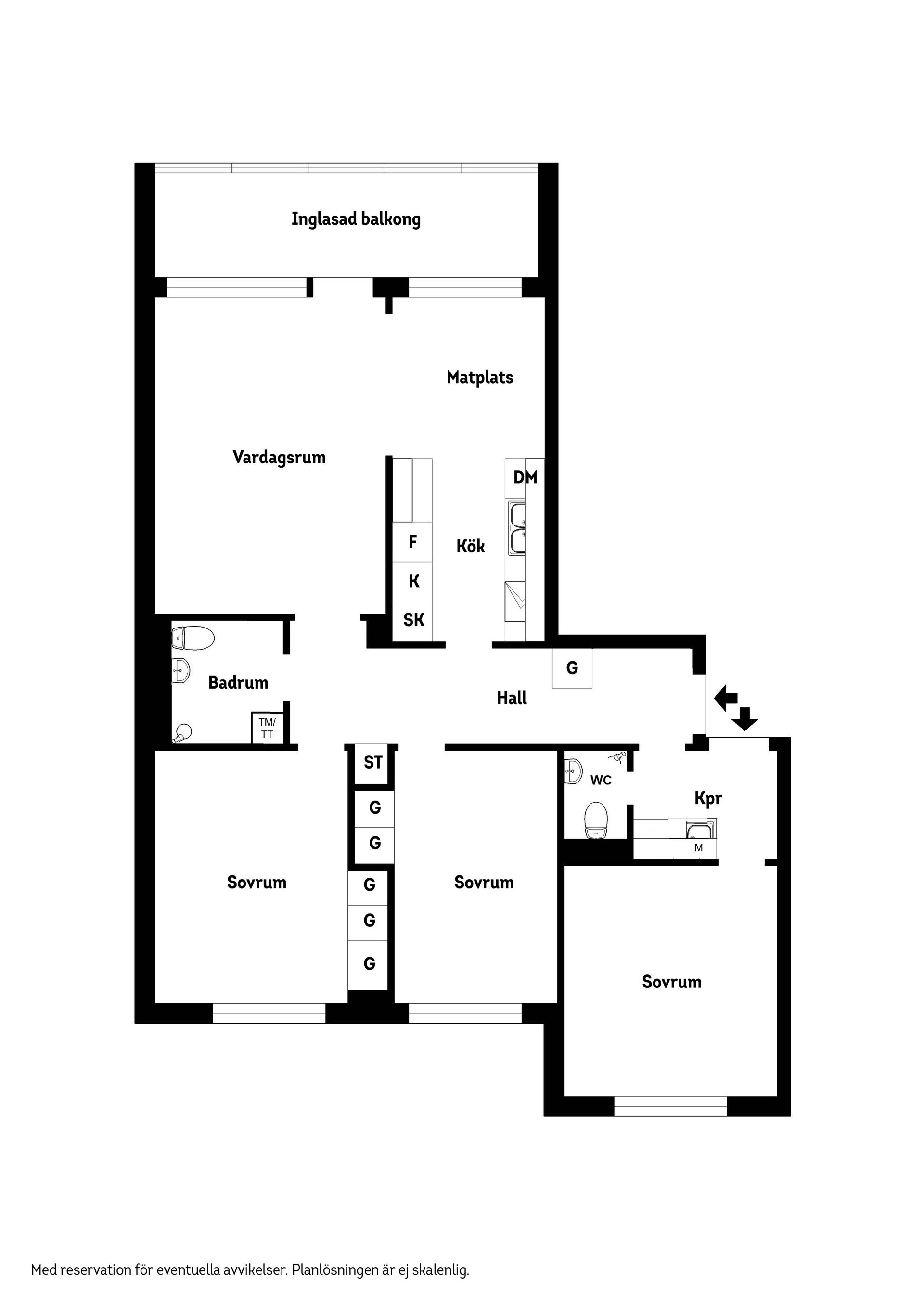 Bostadsrätt, Malmvägen 16C, Tureberg, Sollentuna