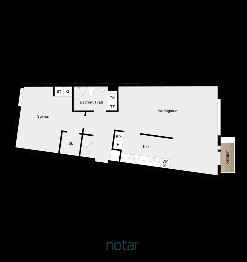 Bostadsrätt, Stormastgatan 9, Västra Hamnen, Malmö