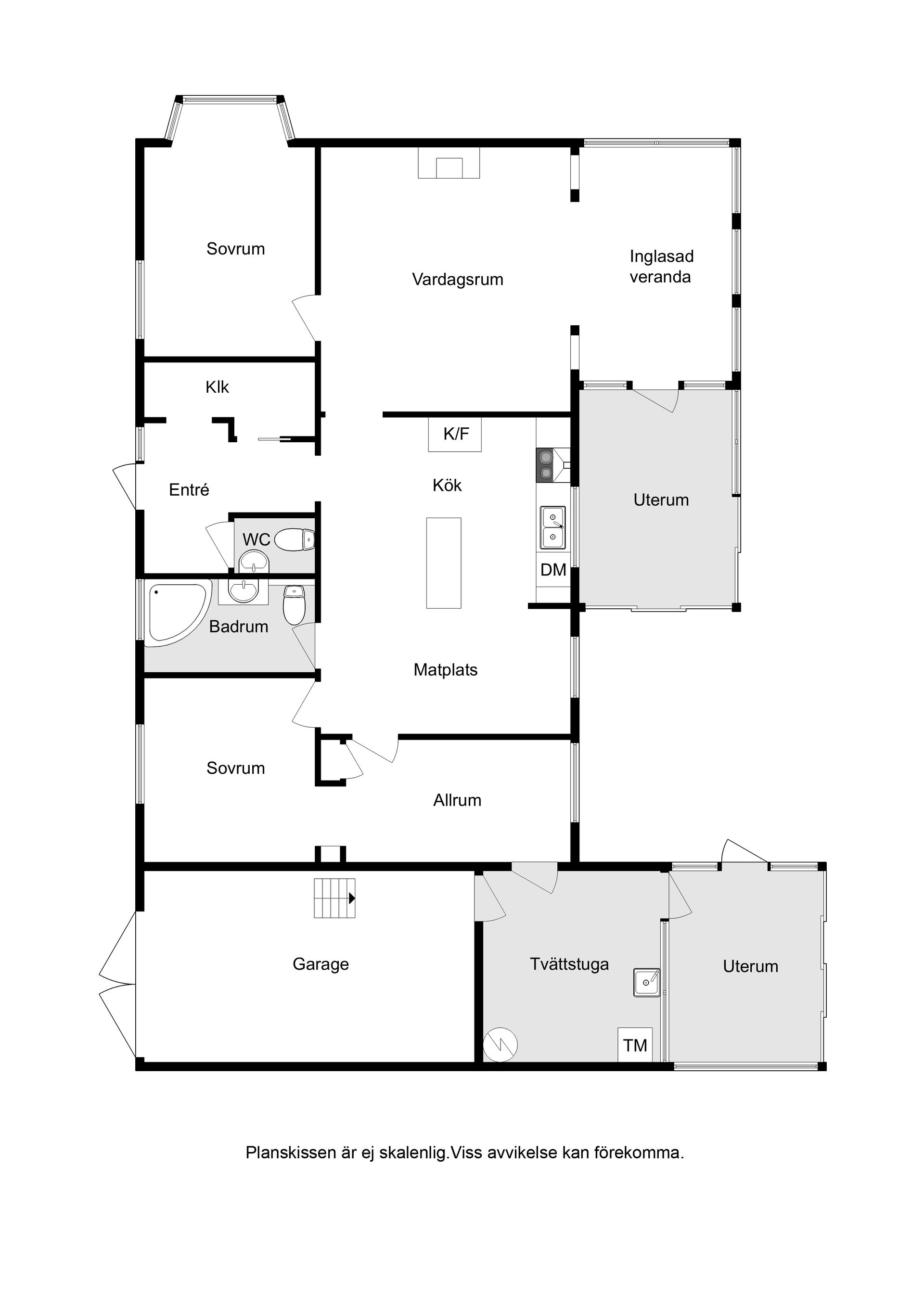 Villa, Madängsvägen 32, Gustavsfält, Halmstad