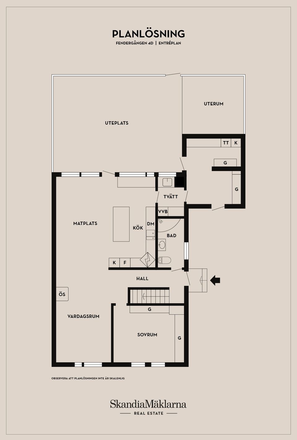 Villa, Fendergången 4D, Edvinshem, Ystad