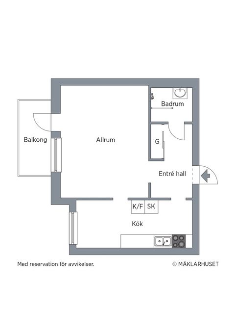 Bostadsrätt, Köpmangatan 33A, Centrum, Oskarshamn