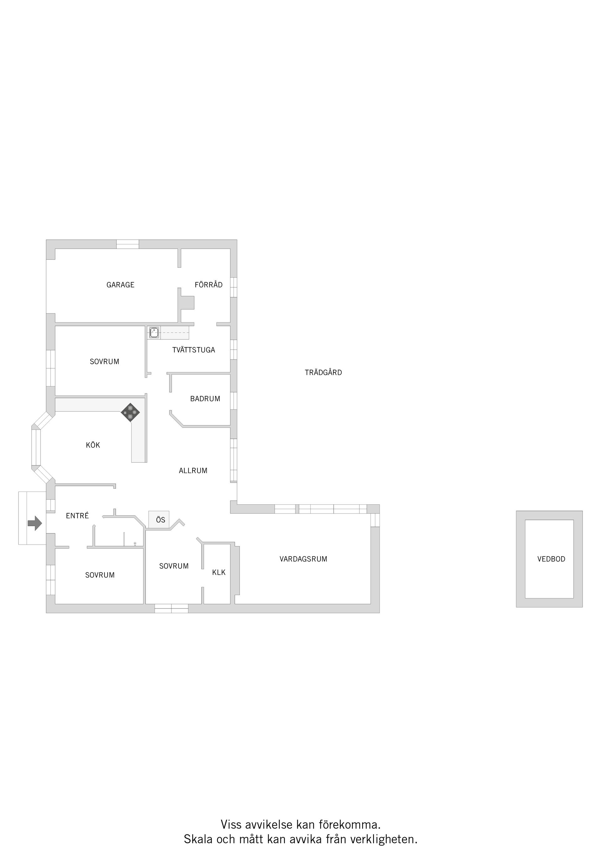 Villa, Ulvebackegatan 24, Ulvegärde, Kungälv