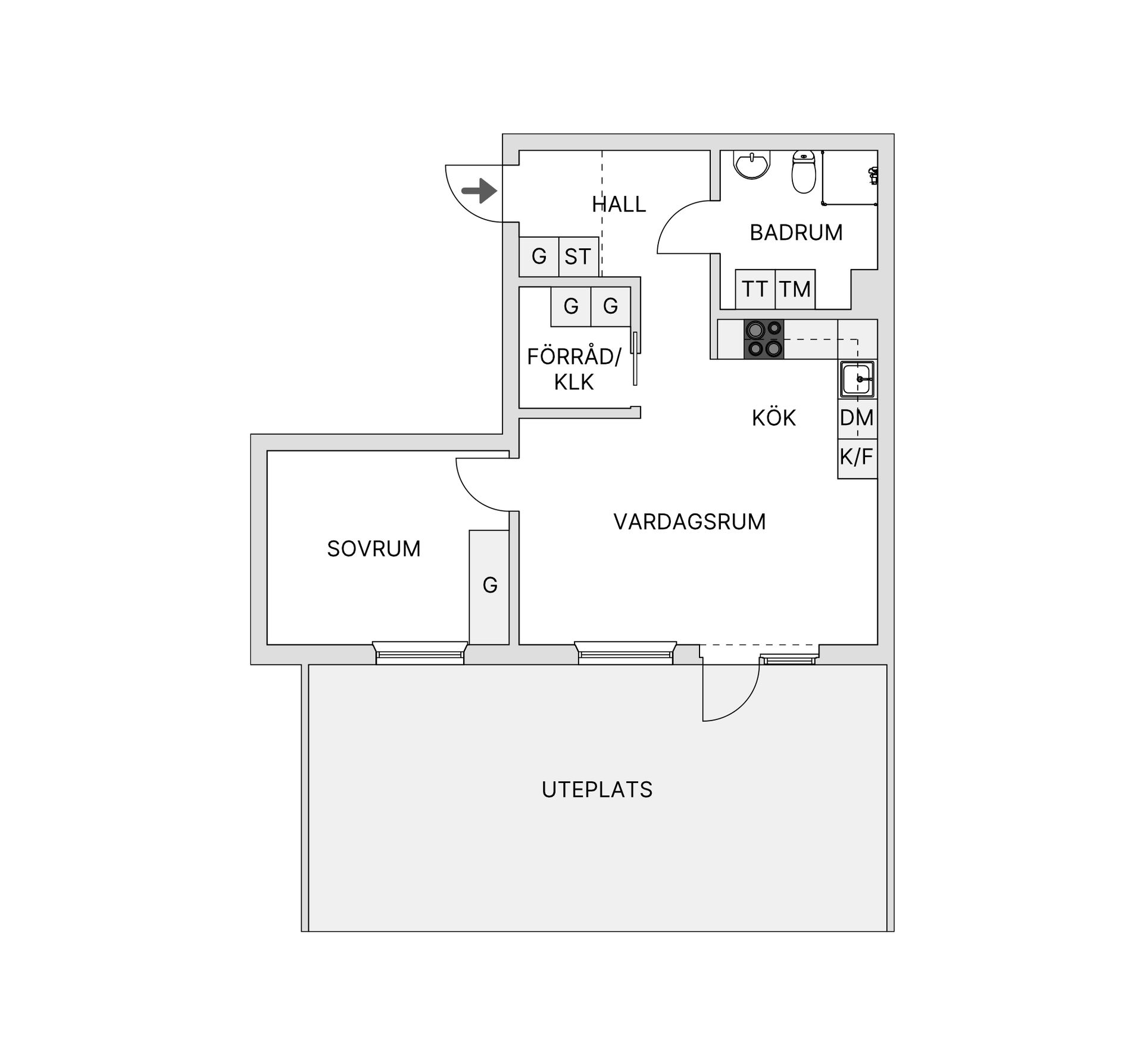 Bostadsrätt, Täljövikstorget 2, Täljö, Österåker