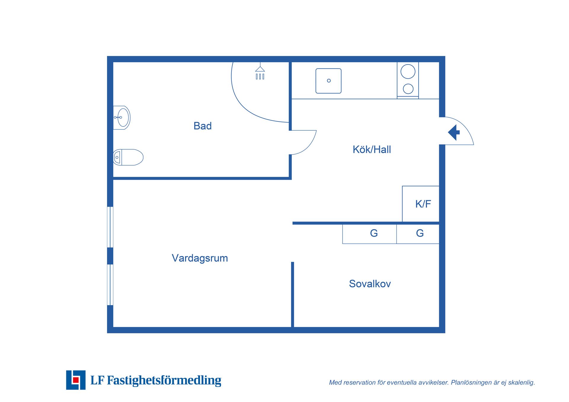 Bostadsrätt, Hyllegatan 2A, Backa, Ystad