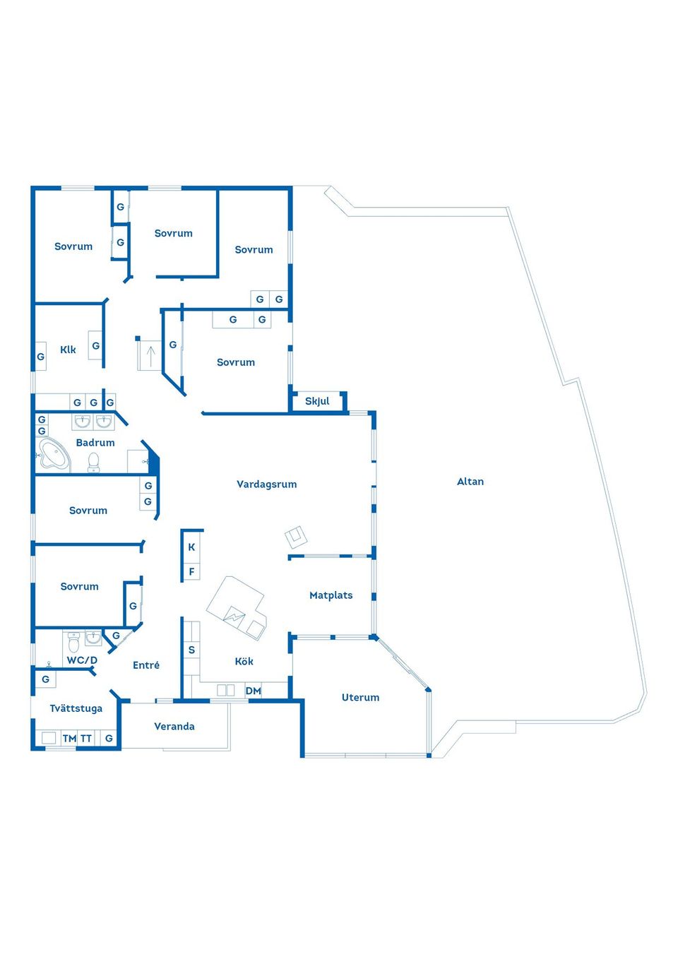 Villa, Skogshyddevägen 2, Tosterön, Strängnäs
