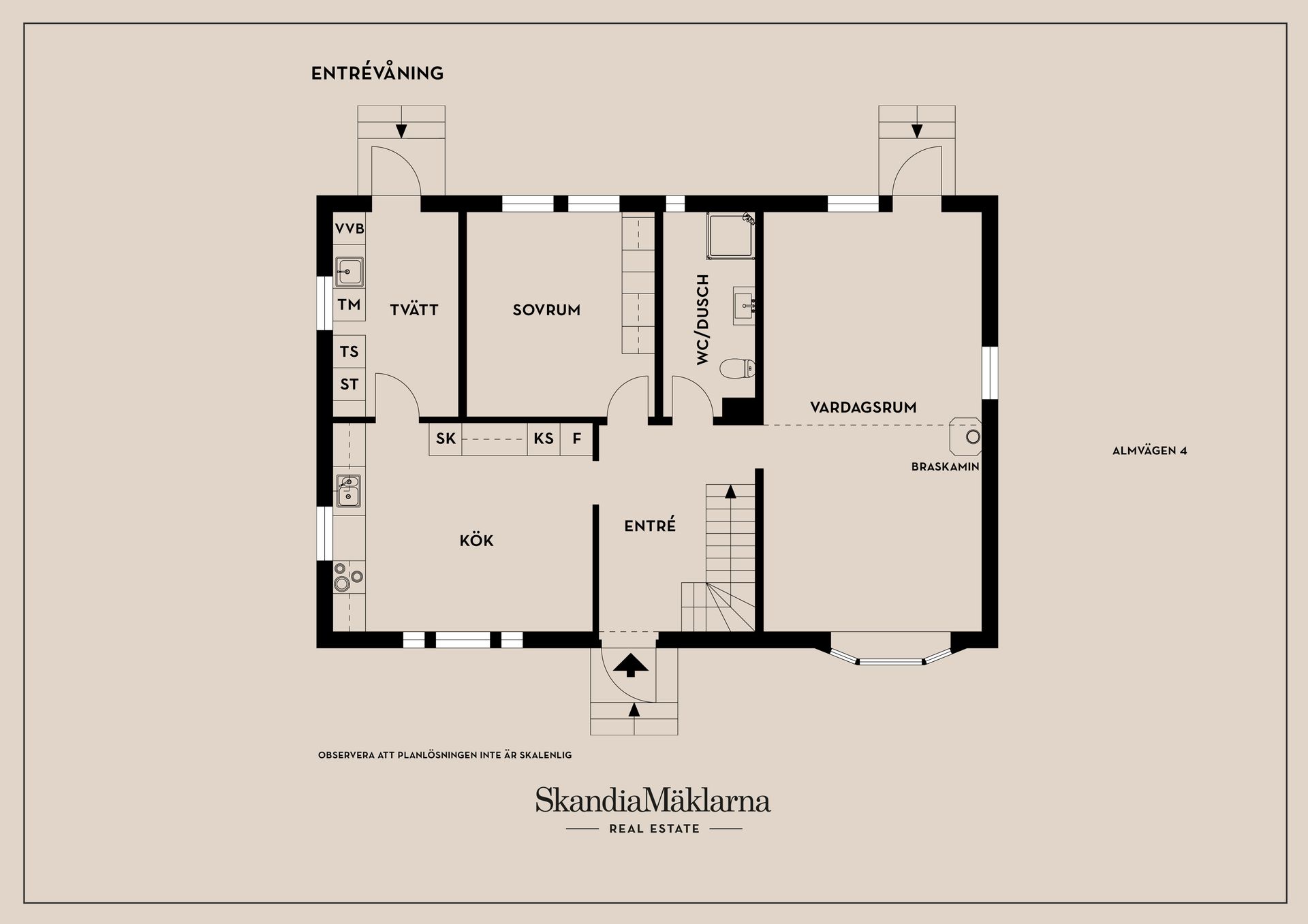 Villa, Almvägen 4, Tullinge - Parkhem, Botkyrka