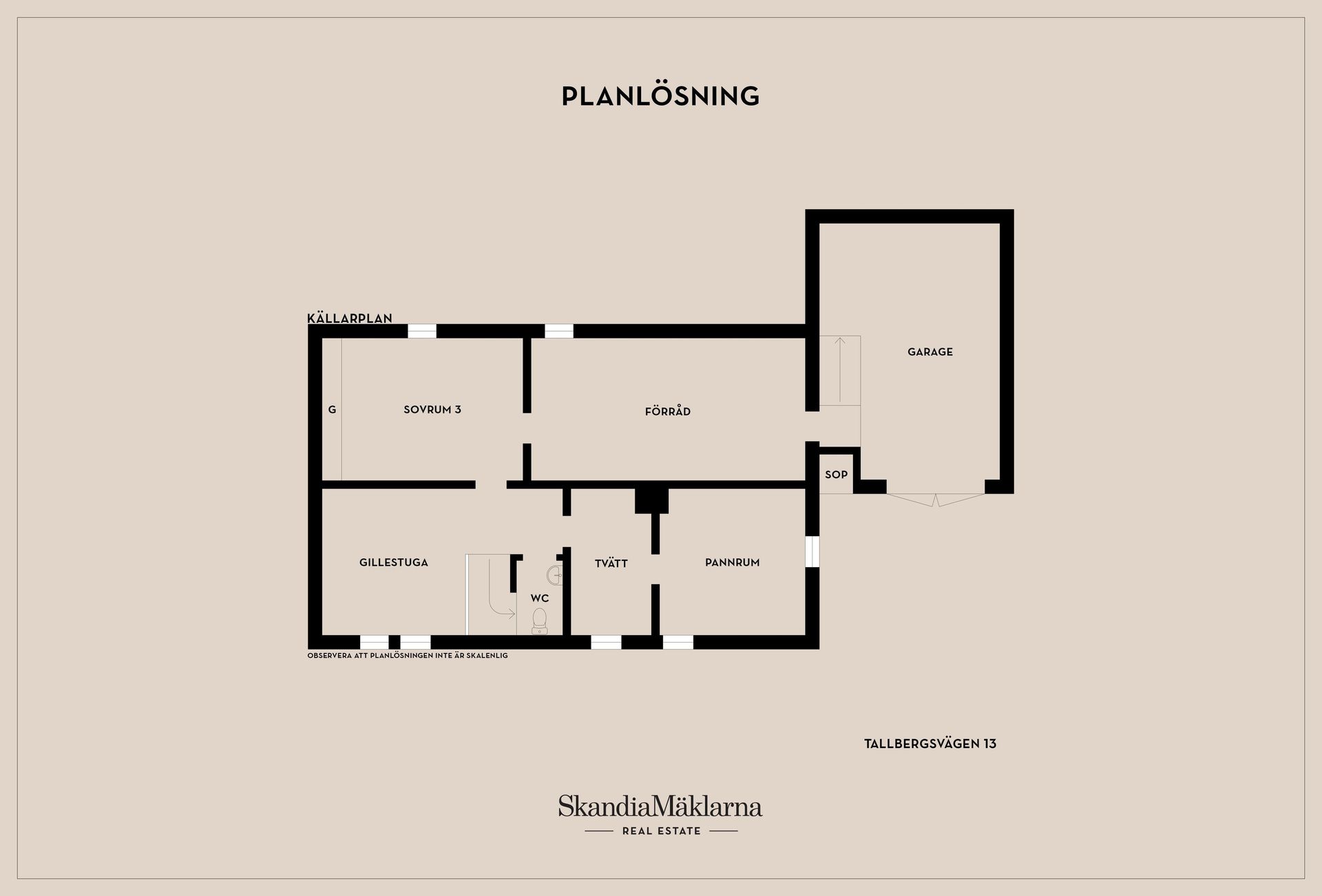 Villa, Tallbergsvägen 13, Skogstorp, Eskilstuna