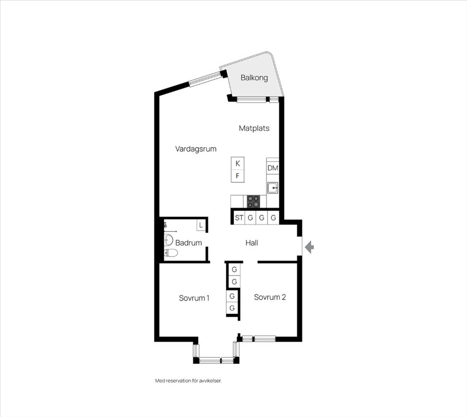 Bostadsrätt, Kölnagatan 12, Hammarby Sjöstad, Stockholm