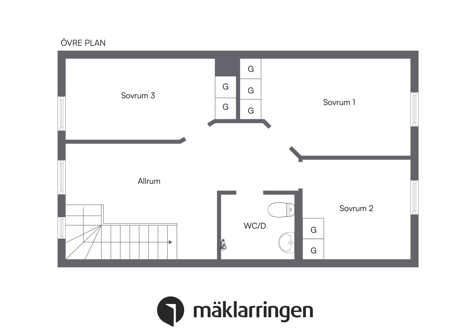 Bostadsrätt, Radhus, Sörskogsvägen 5, Grillby, Enköping
