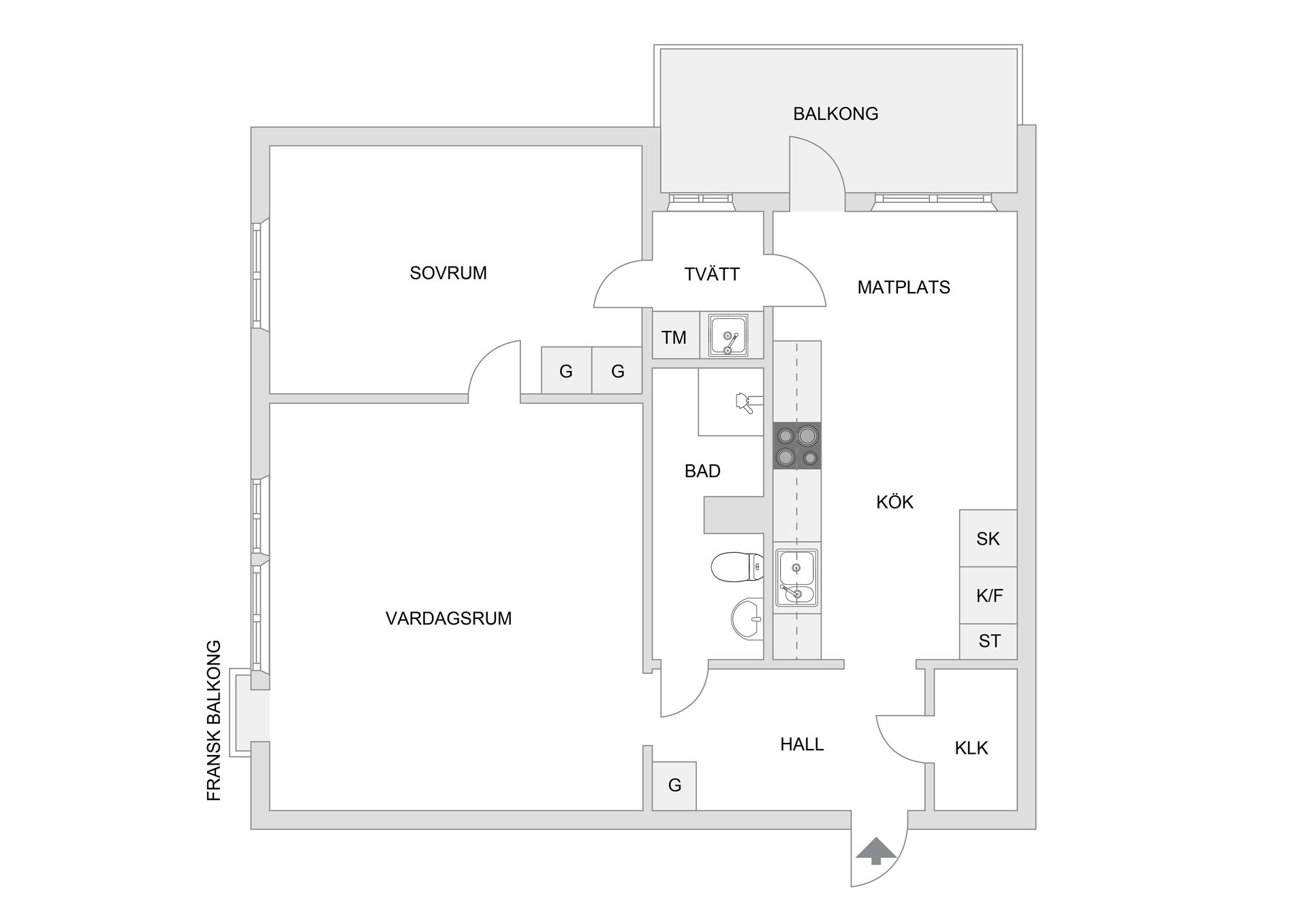 Bostadsrätt, Axvägen 2, Viksjö, Järfälla