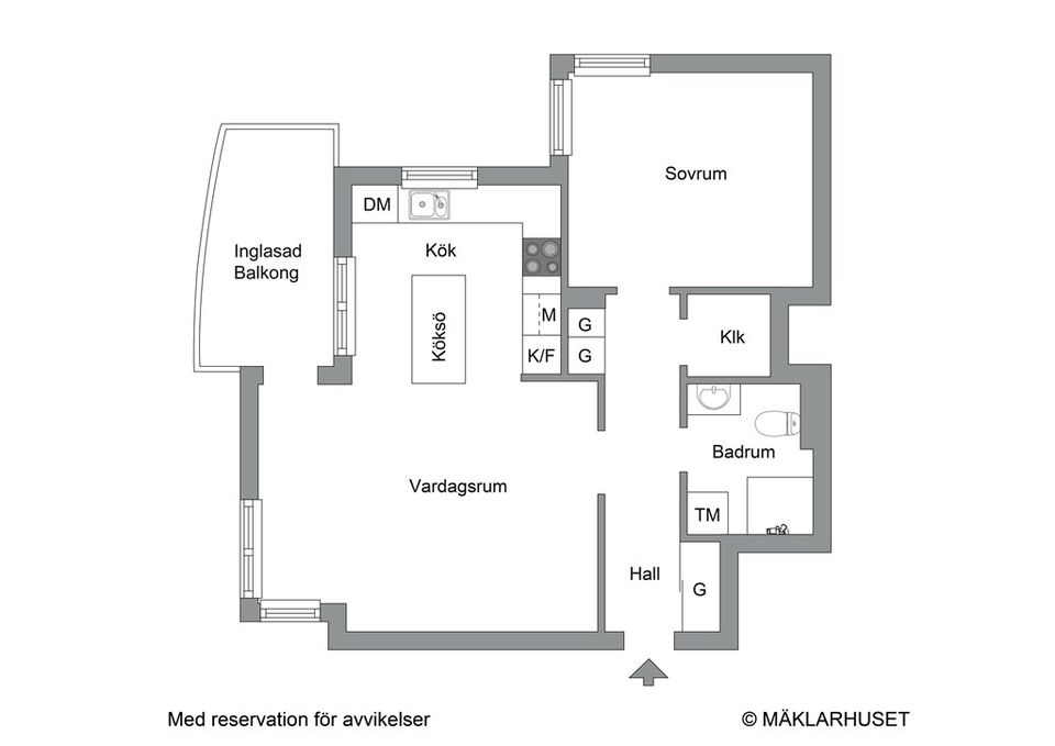 Bostadsrätt, Segelbåtsvägen 12, Stora Essingen, Stockholm