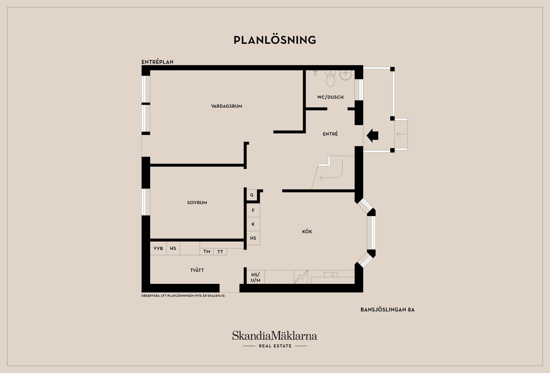 Villa, Bansjöslingan 8A, Trollbäcken, Tyresö