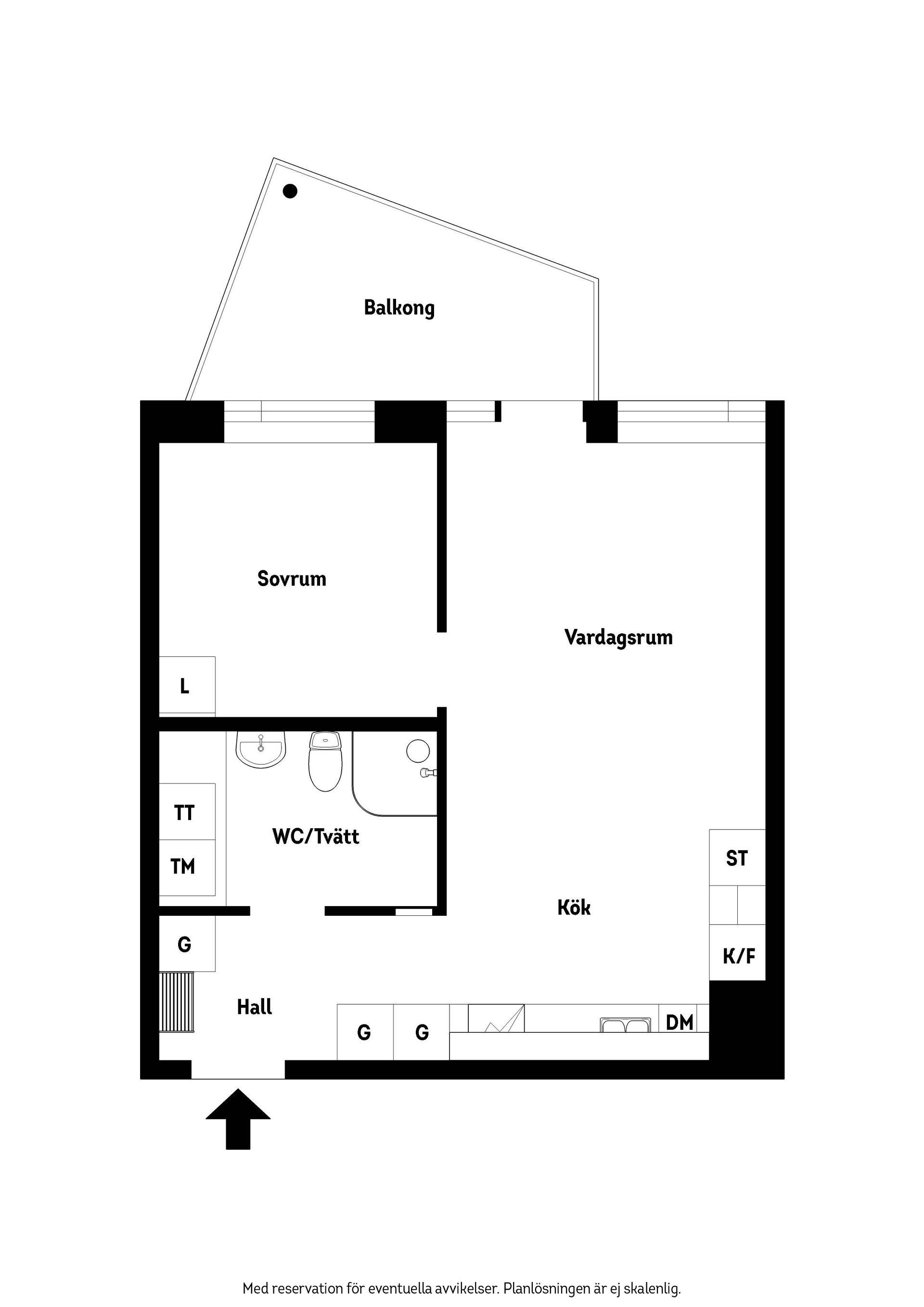 Bostadsrätt, Stenroddargränd 3, Munksjöstaden, Jönköping