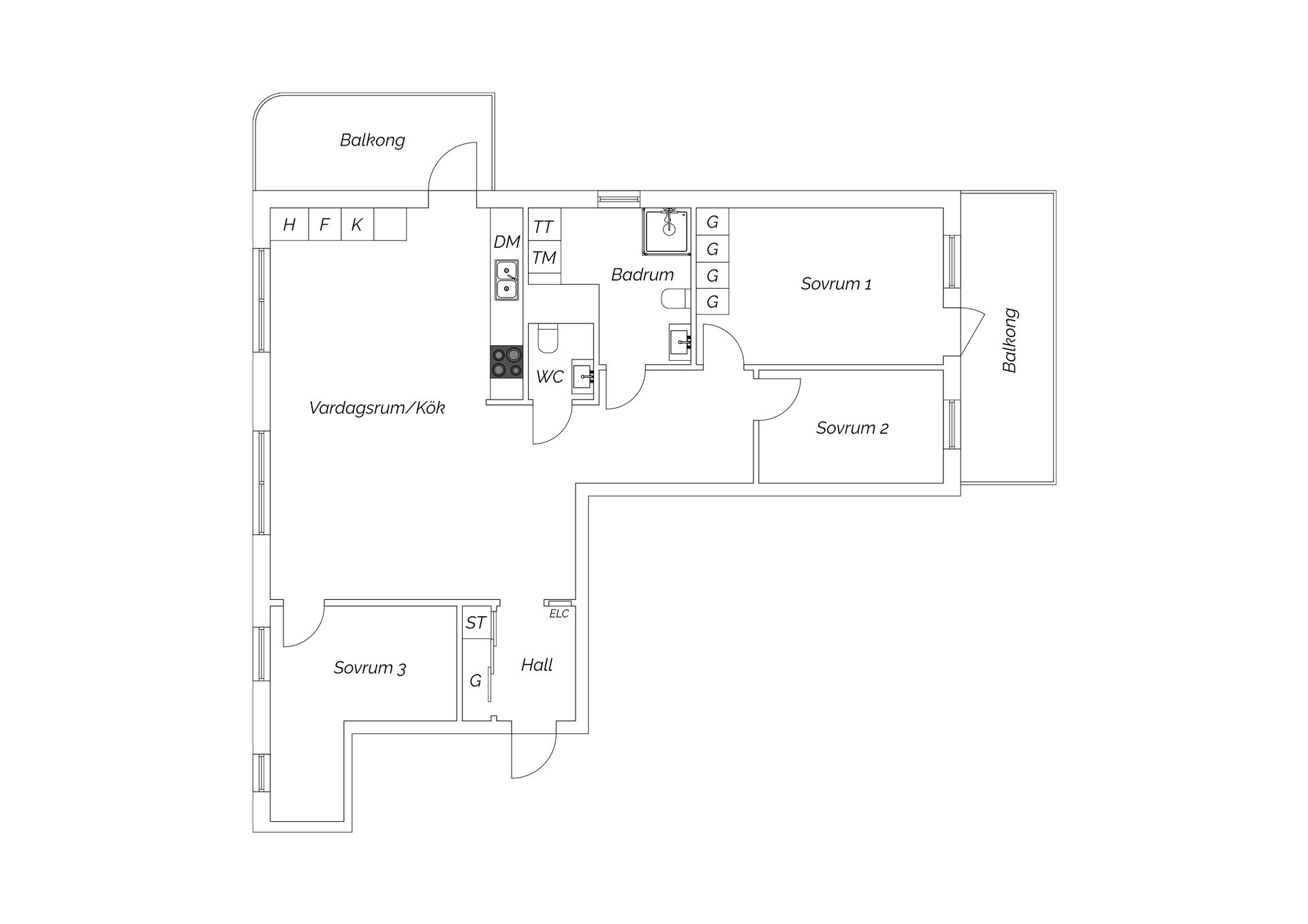 Bostadsrätt, Selma Lagerlöfs gata 5, Centrum Kungälv, Kungälv