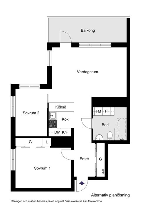 Bostadsrätt, Årgångsgatan 1, 11 tr, Liljeholmskajen, Stockholm