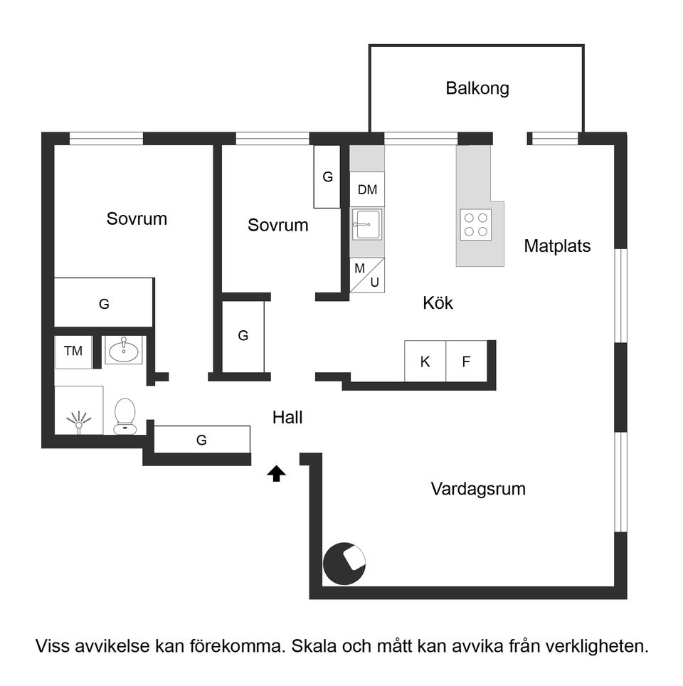 Bostadsrätt, Wadströmsgatan 2A, Söder, Norrköping